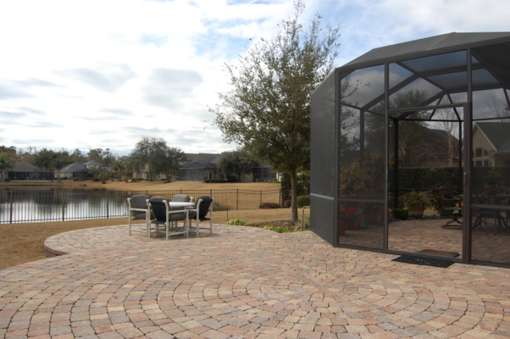 Back Yard The patio and lanai