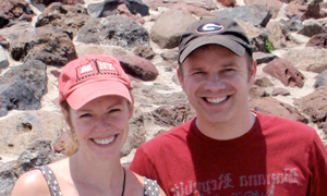 Cara and Nick in Mexico